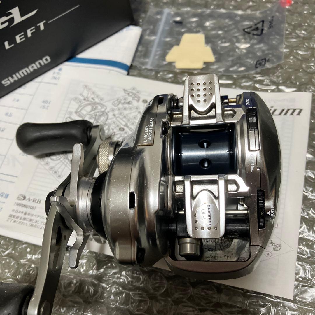 Shimano nium MGL HG LEFT ベイトリール　16