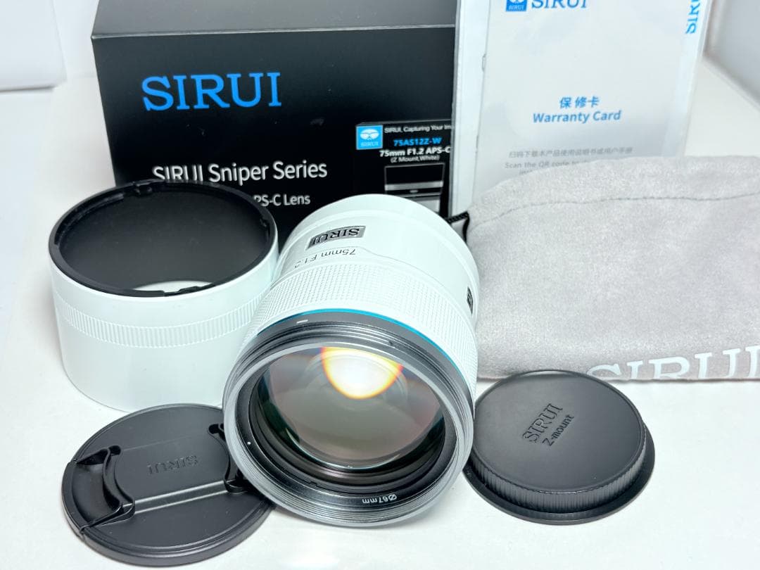 元箱付き SIRUI Sniper 75mm F1.2 ニコンZ