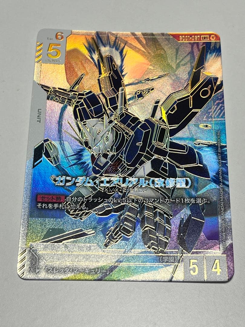 ガンダムカードゲーム　エアリアル改修型 LR++
