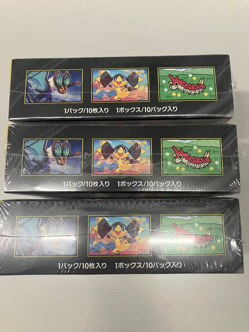 新品未開封シュリンク付き　ポケモンカード MEGAドリームex 3ボックス