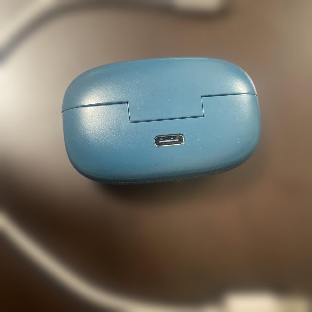 ひろ　victor ワイヤレスイヤホン HA-NP1T ティールブルー