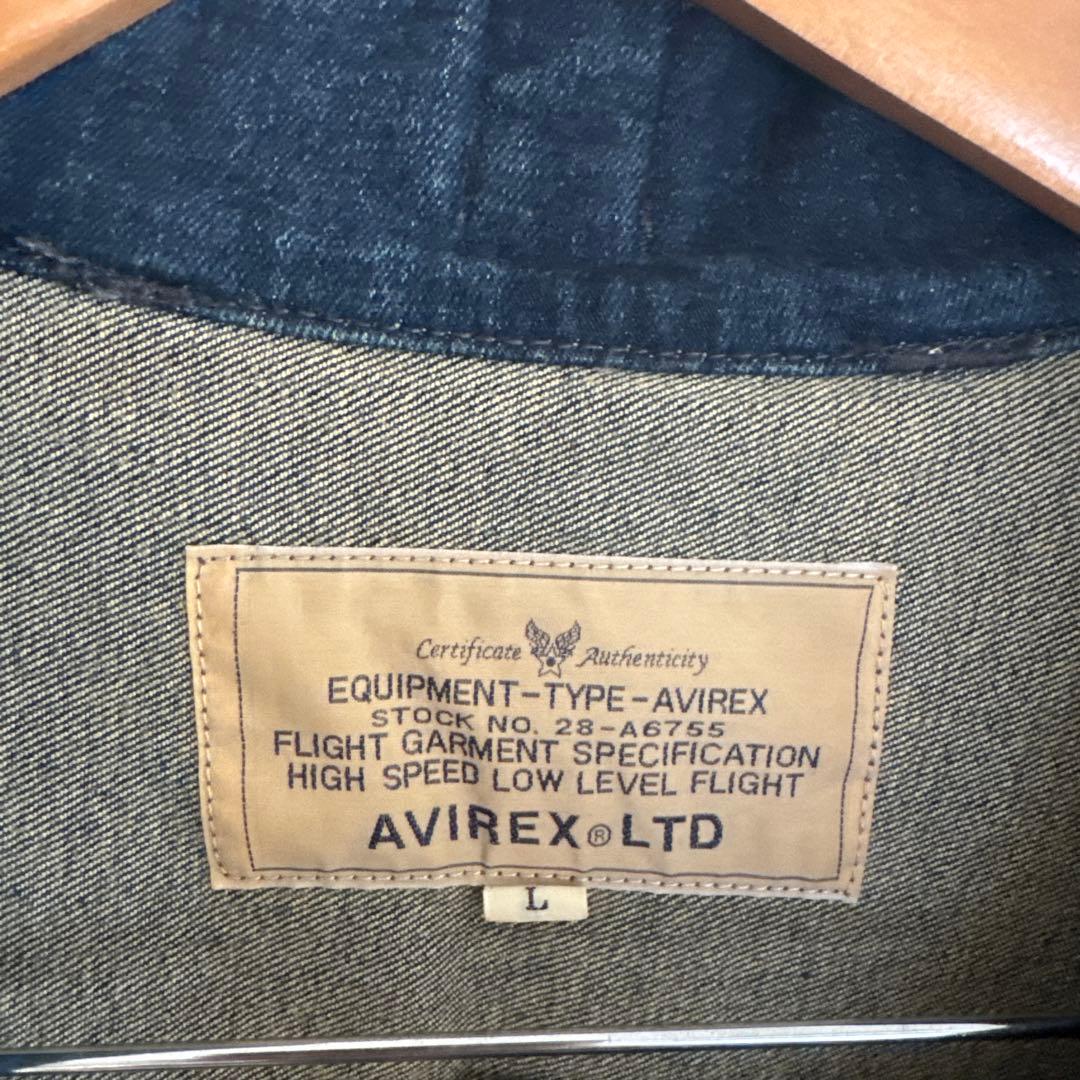 秀*隆様 AVIREX デニムオーバーオール　つなぎ　未使用