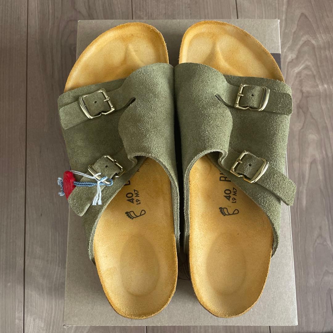 靴 BIRKENSTOCK Zurich 1964 \"Hellgrun\"