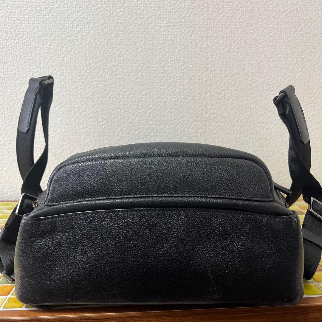 TUMI オールレザー　リュック　A4収納　希少サイズ