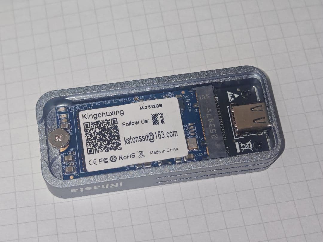 512GB 外付けSSD Type-C