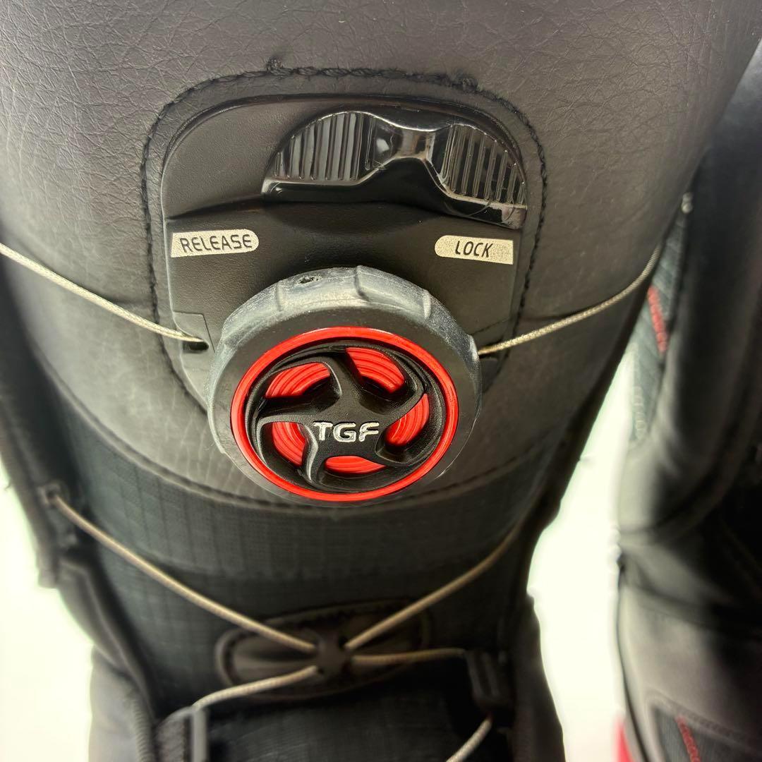 【美品】IGNIO スノーボード ブーツ BOA ダイヤル式 24cm ブラック