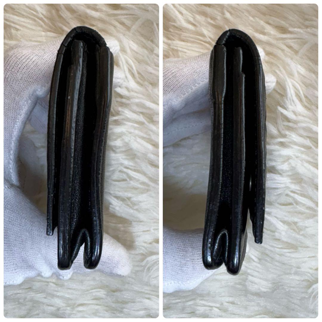 大人気 BOTTEGA VENETA イントレチャート 名刺入れ ブラック