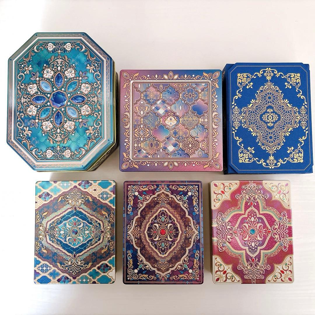 新品未開封　メリーチョコレート　ジャミーラ　全6種セット バレンタイン　缶