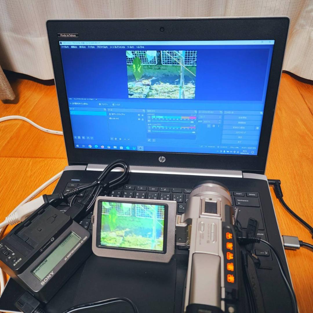 【動作確認済】高画質 SONY MiniDV ビデオカメラ DCR-TRV20