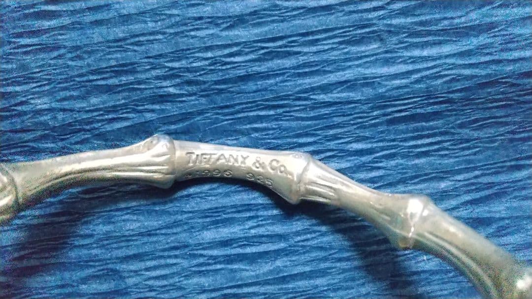 【美品】ティファニー Tiffany & Co. バンブーバングル
