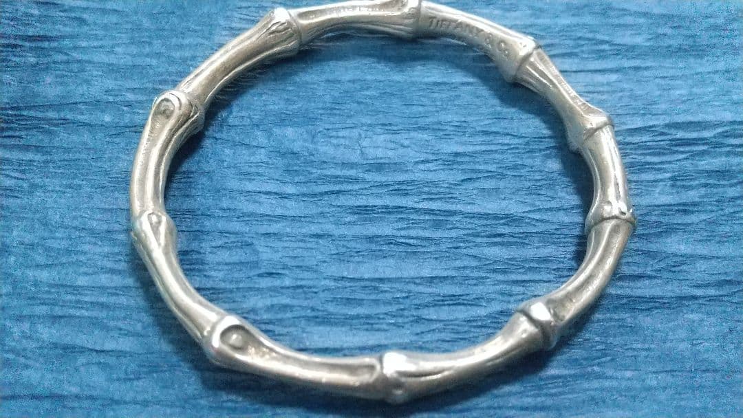 【美品】ティファニー Tiffany & Co. バンブーバングル