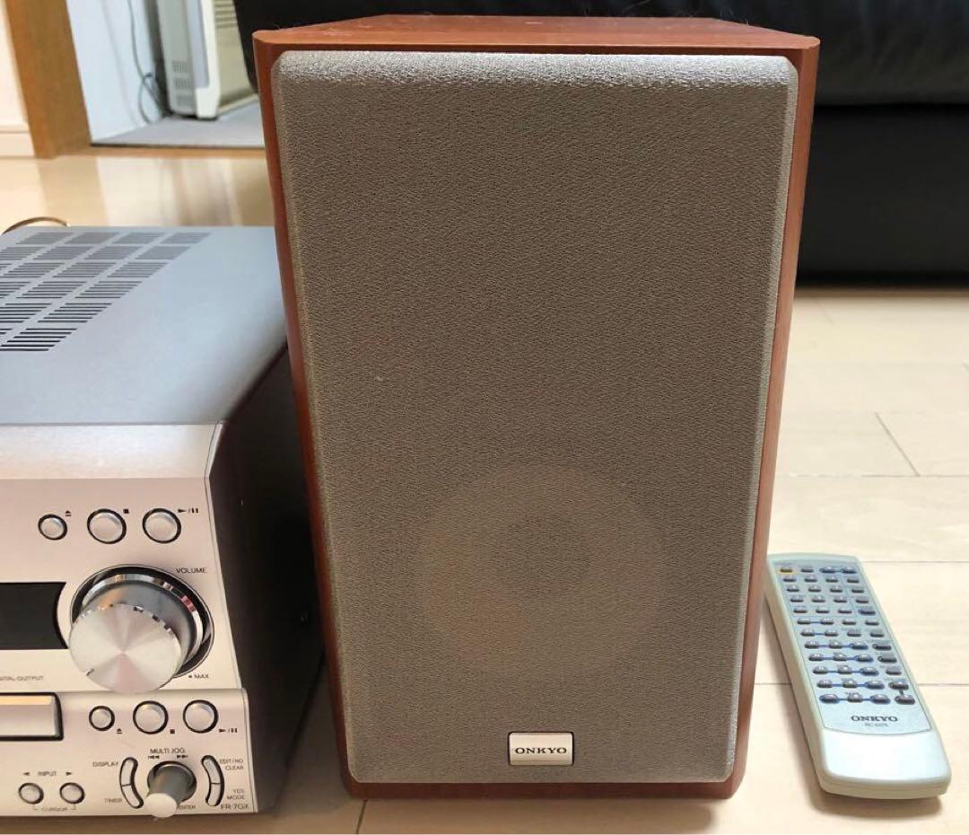 ONKYO FR -7GX CD/MDコンポ 高出力オーディオ