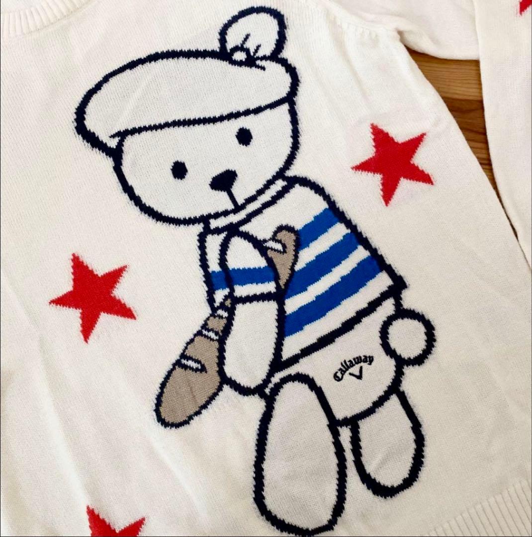 ❤️SHI❤️キャロウェイベアーニットセーター&キャップ＆ゴルフティーセット❤️