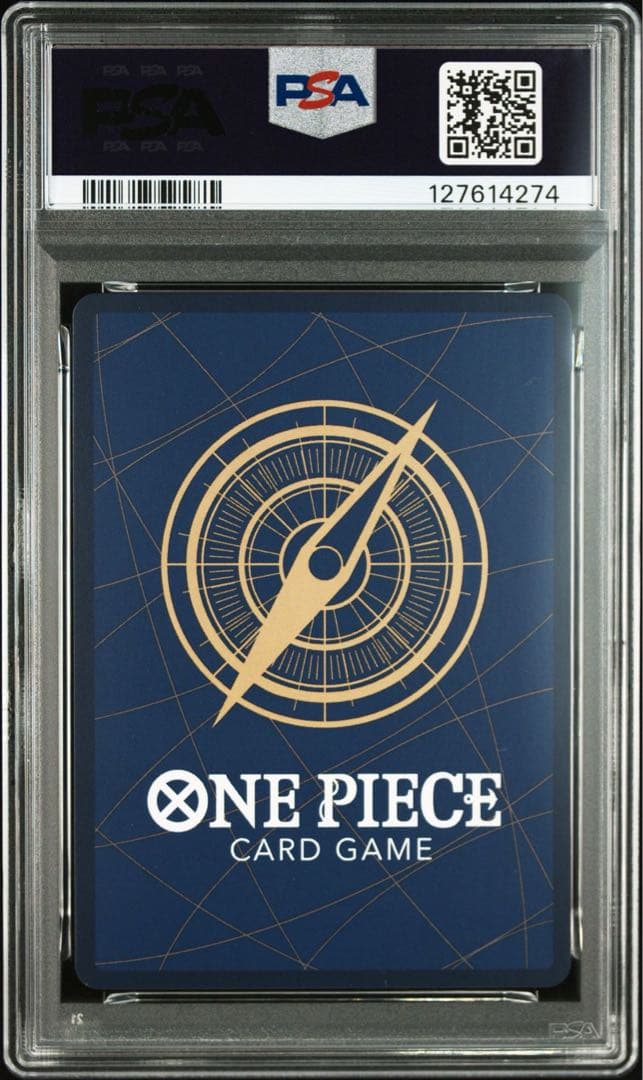 【ワンピースカード】 ルフィ SEC パラレル OP05-119 ② psa9