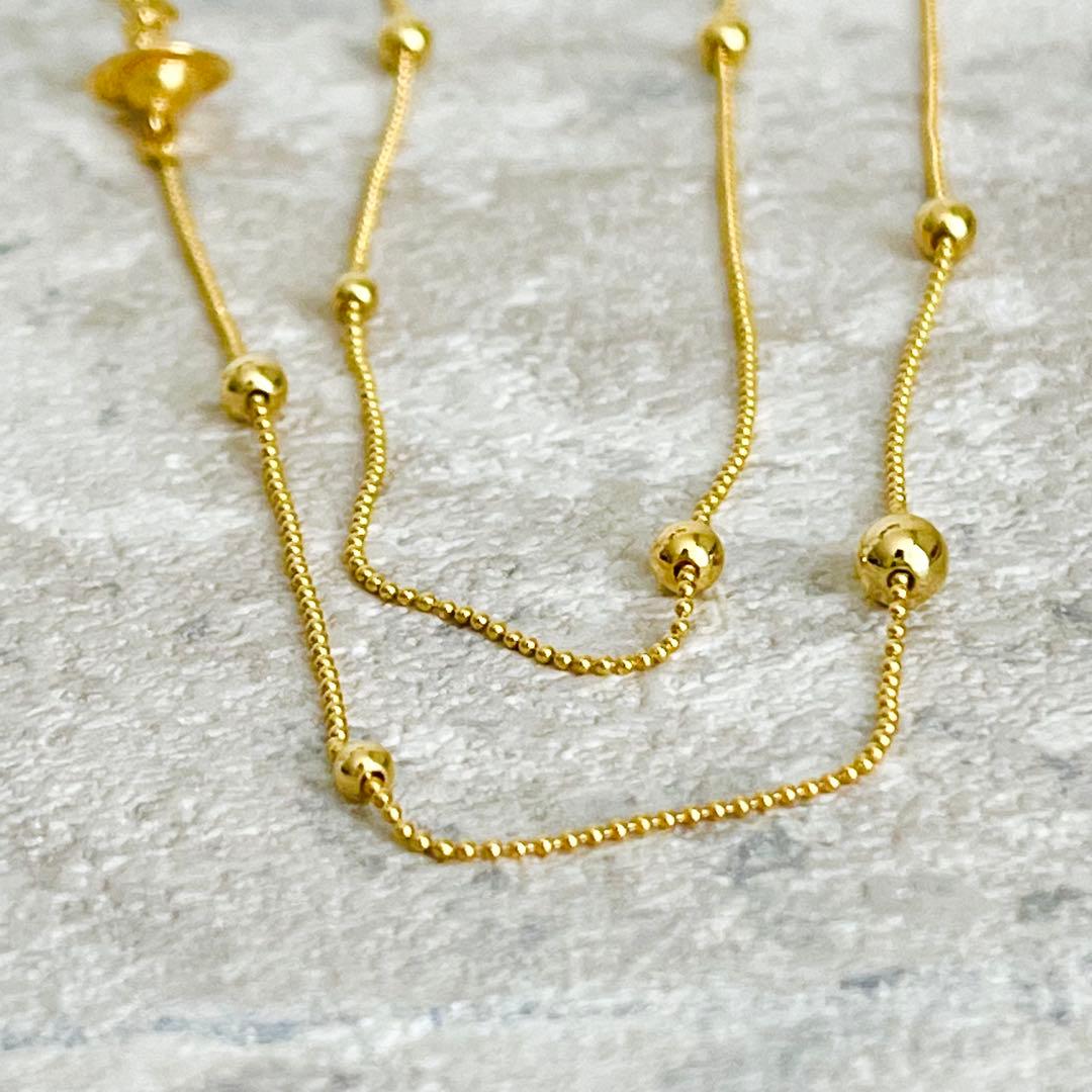 ✨廃盤希少品✨VivienneWestwood メガネチェーン オーブ ゴールド