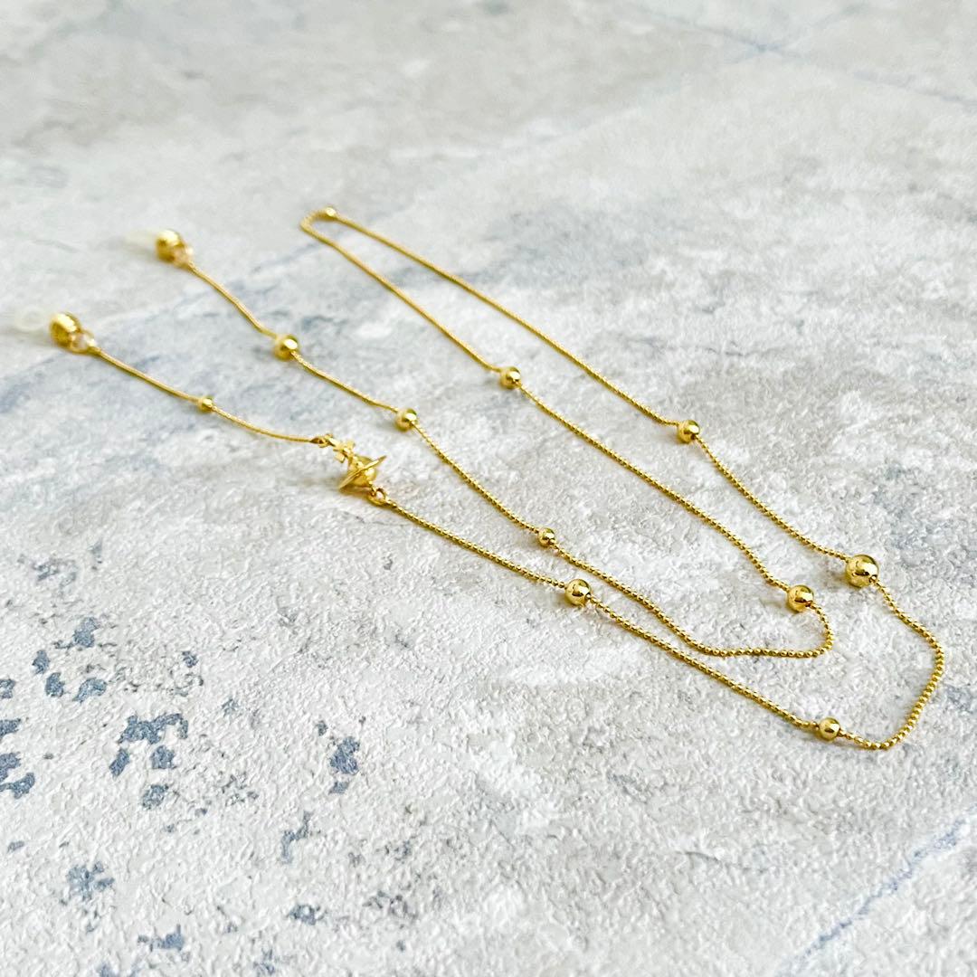 ✨廃盤希少品✨VivienneWestwood メガネチェーン オーブ ゴールド