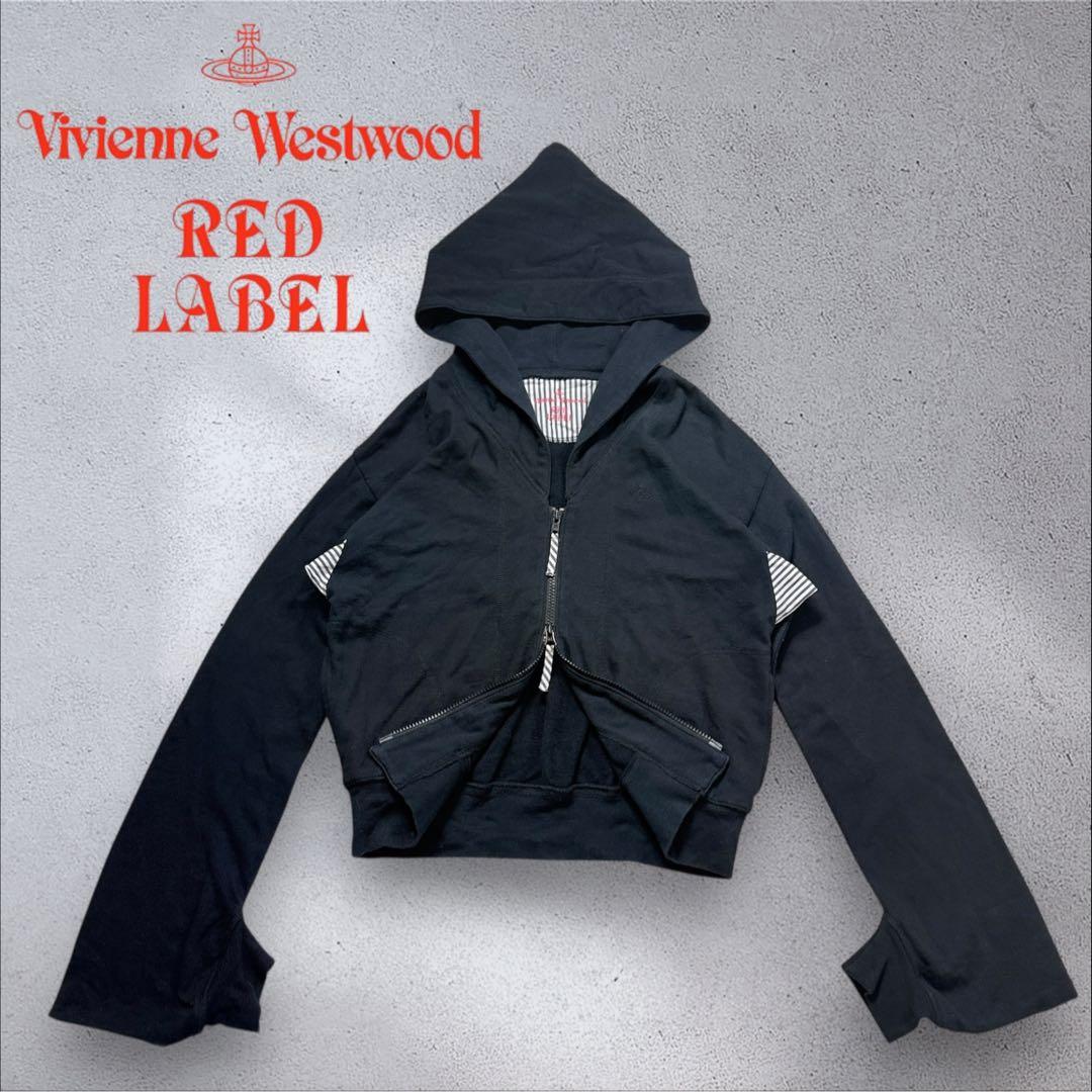 Vivienne Westwood RED LABEL 変形パーカー オーブ刺繍