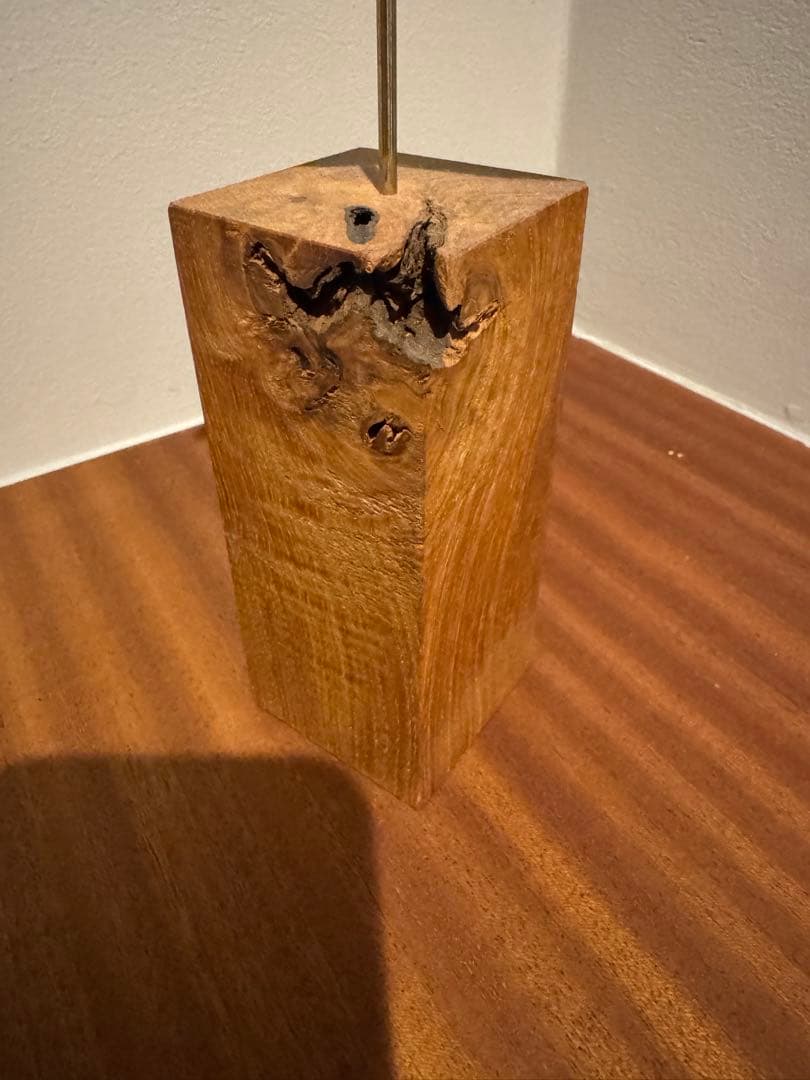 苔むす木工 kokemoku 木製台座付き 極美品