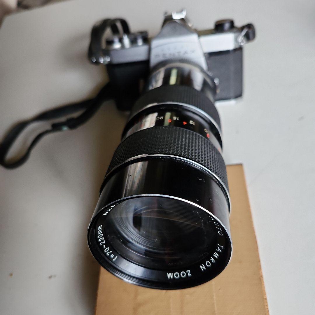 フィルムカメラ PENTAX K200M + KIRON 200mm F3.5