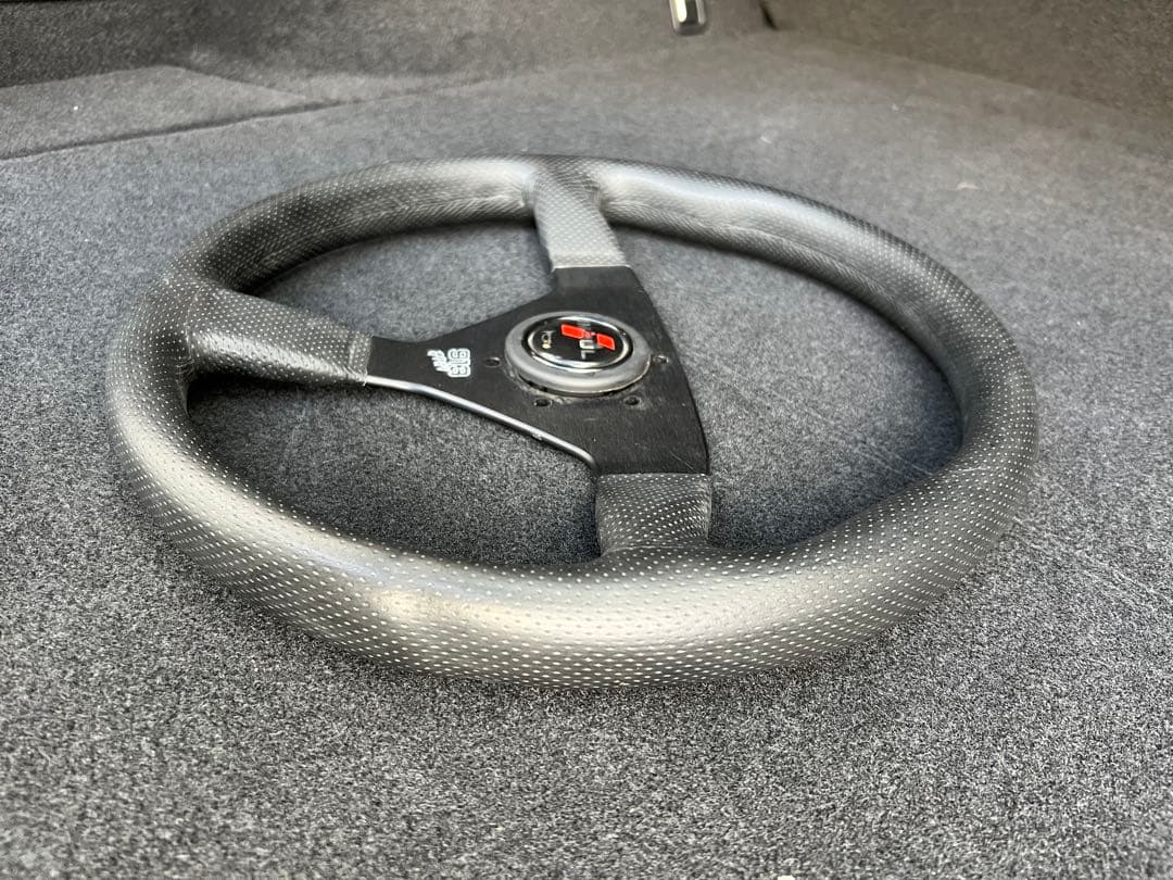 当時物 星野 インパル IMPUL MOMO モモ 913 ステアリングホーン付