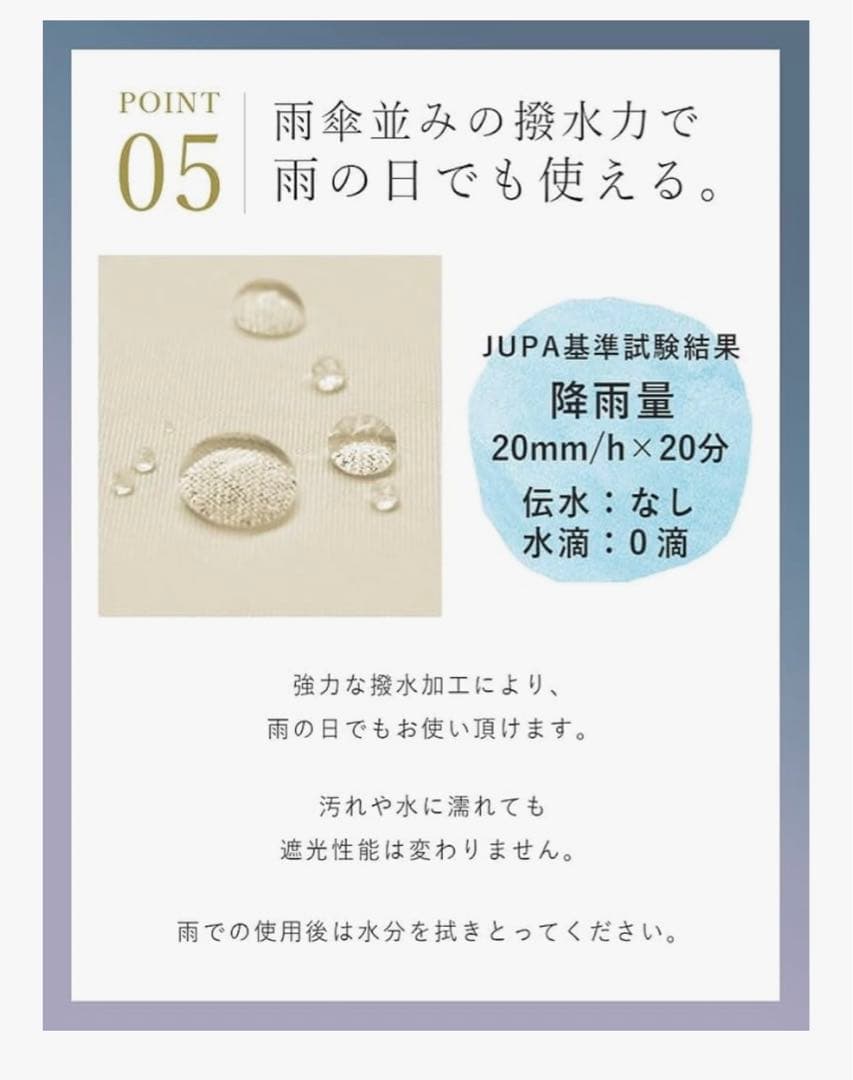 芦屋ロサブラン＊未使用　折りたたみ日傘