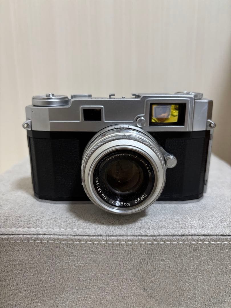 古いカメラ　TOPCON 35-S f=4.4 1:2