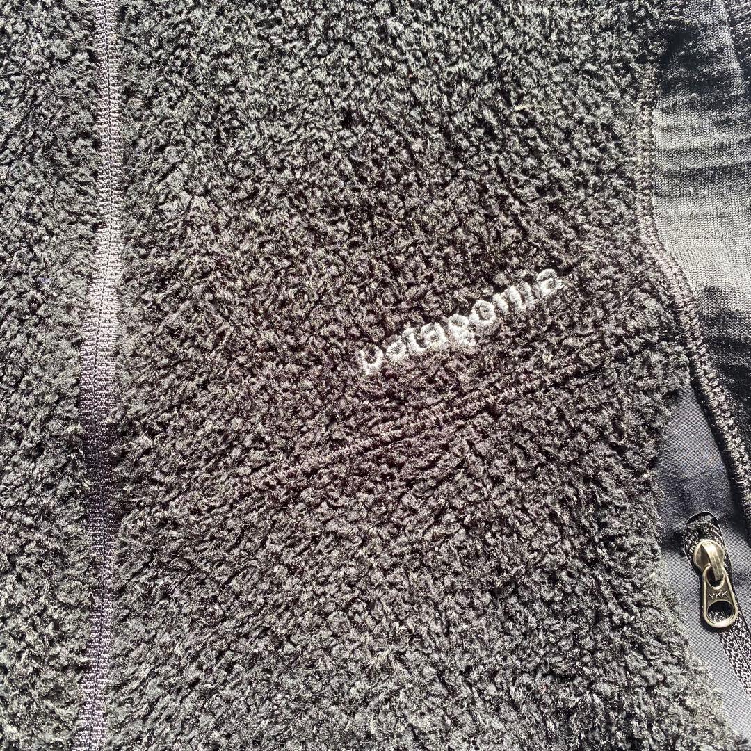 05年製Patagonia パタゴニア R2 フリース ベスト ブラック
