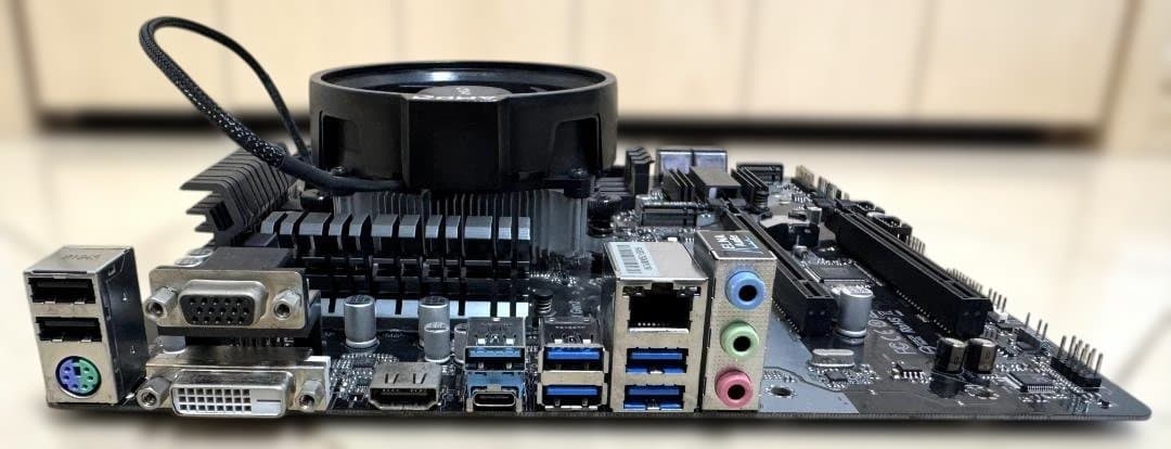 [セット品] B450M pro4 ＋ Ryzen5 2600（クーラー付）