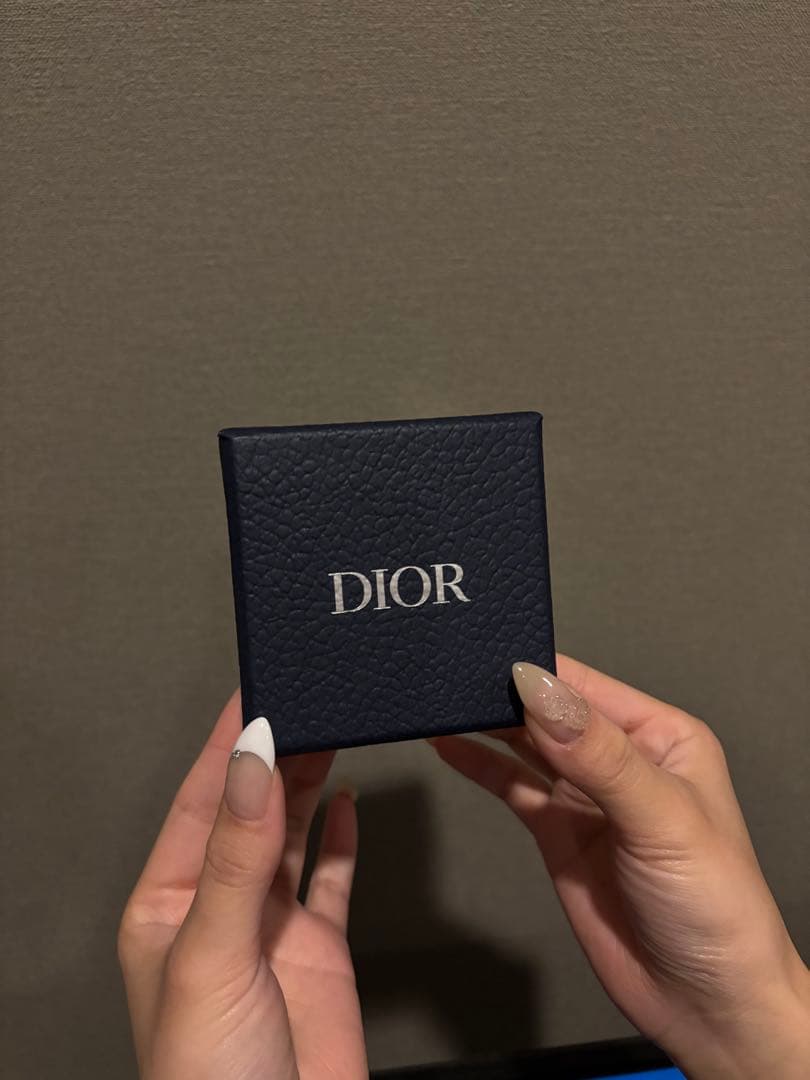 【新品・未使用】Dior ディオール CD Iconピアス シルバー＆クリスタル