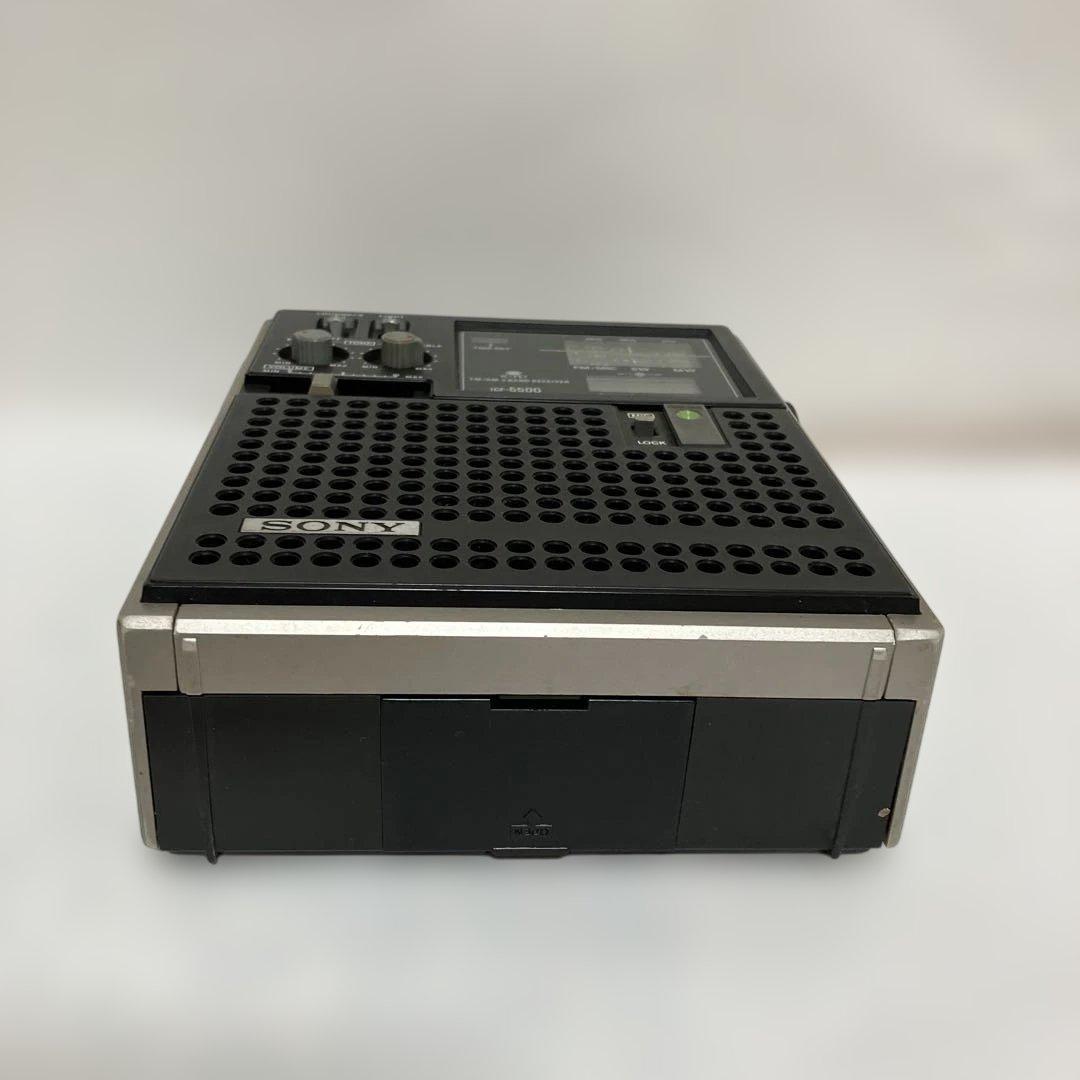 みっきーソニー　ラジオ受信機　スカイセンサー ＩＣＦー５５００　　動作品