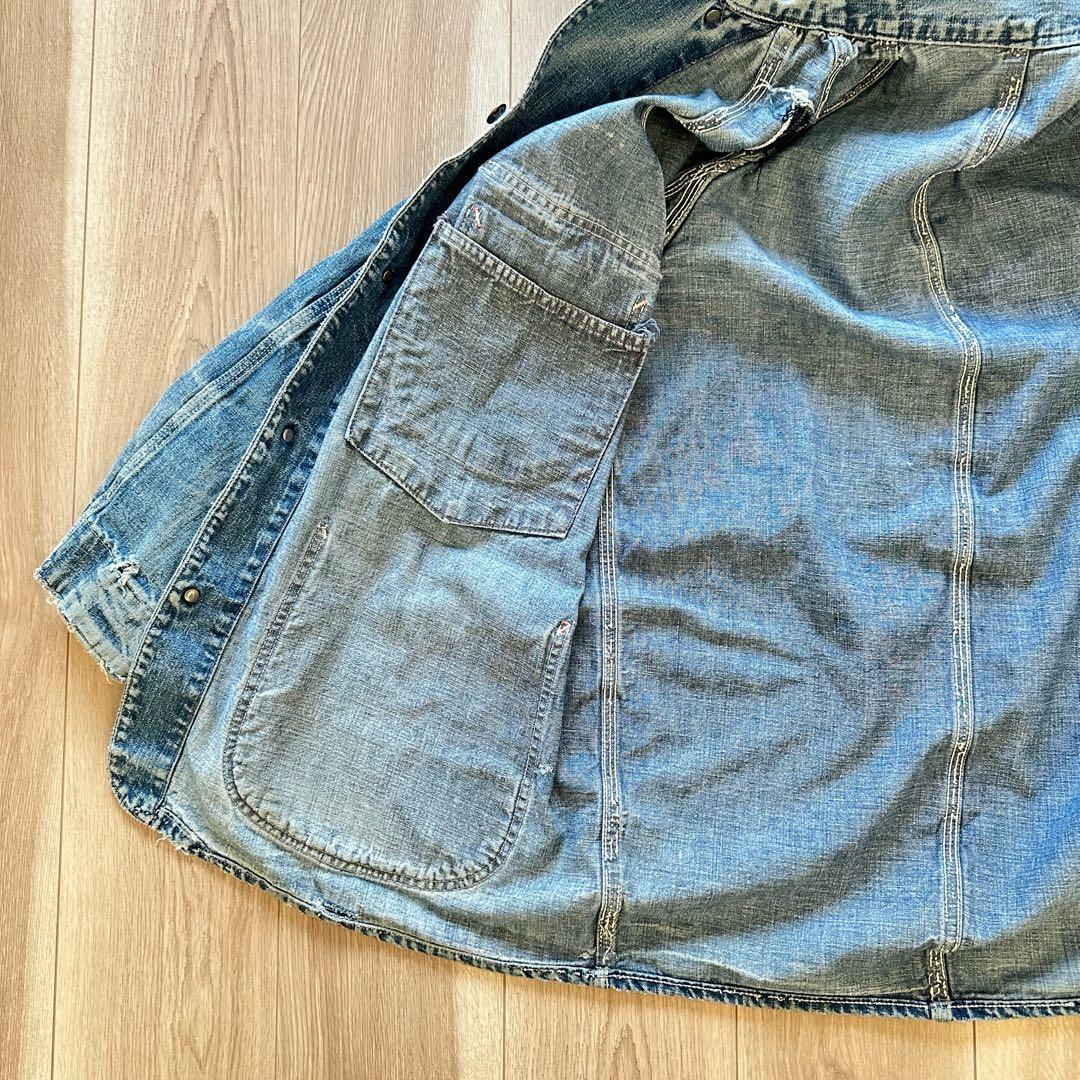 サボってん様50s〜60s PAY-DAY ヴィンテージ デニムカバーオール／