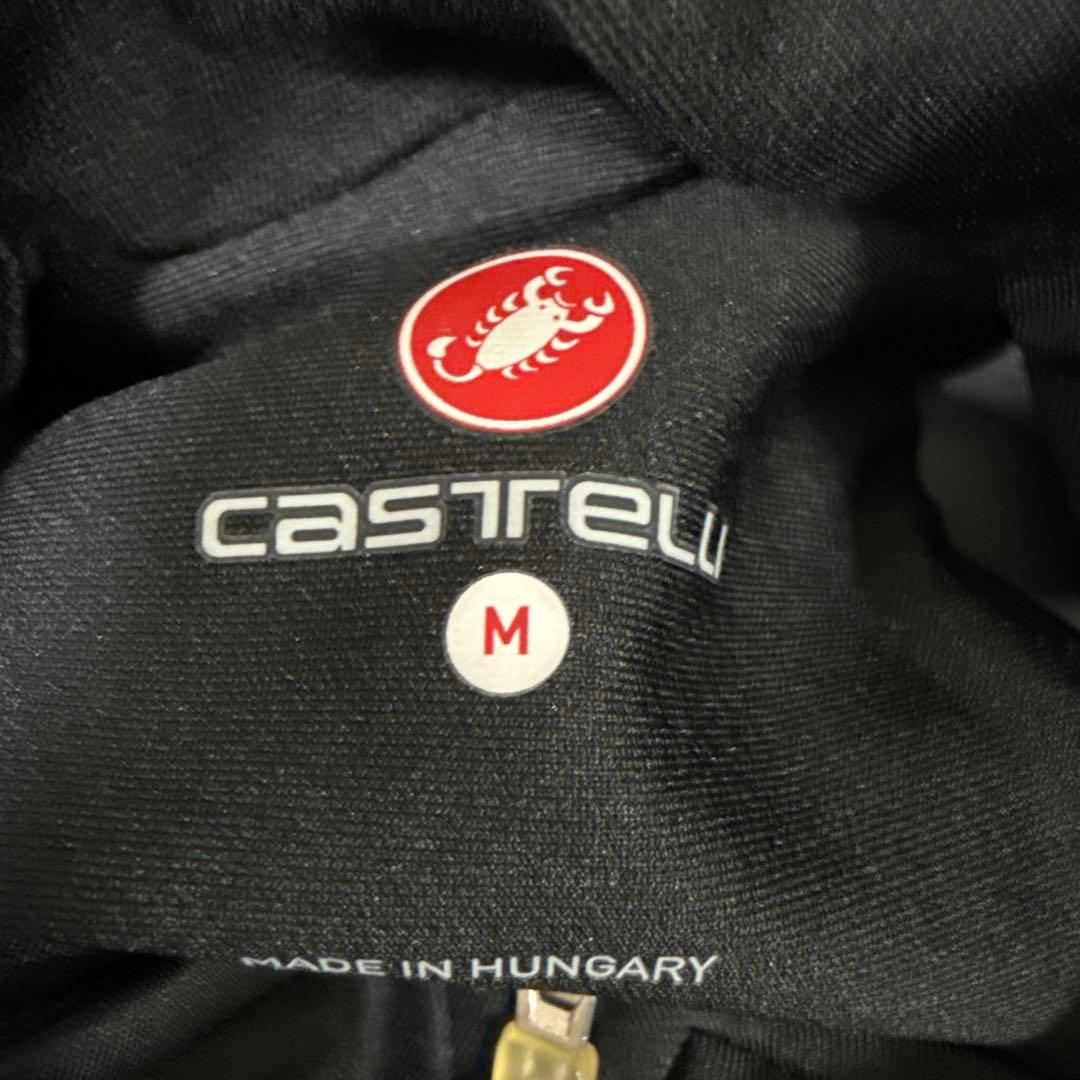 美品　CASTELLI WINDSTOPPER サイクルジャケット