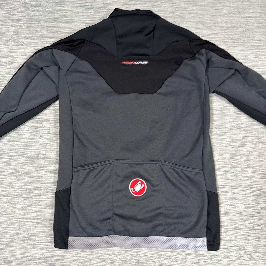 美品　CASTELLI WINDSTOPPER サイクルジャケット