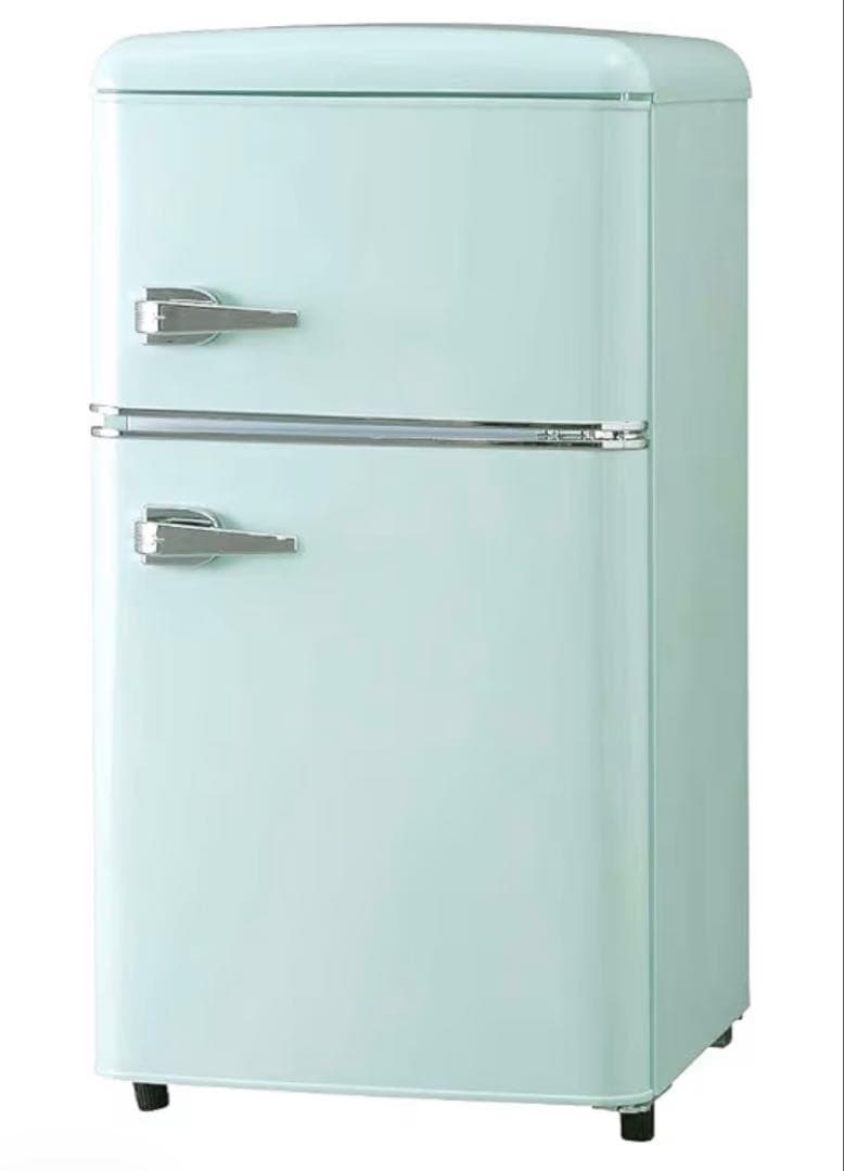 レトロ冷蔵庫 ミントグリーン 8L
