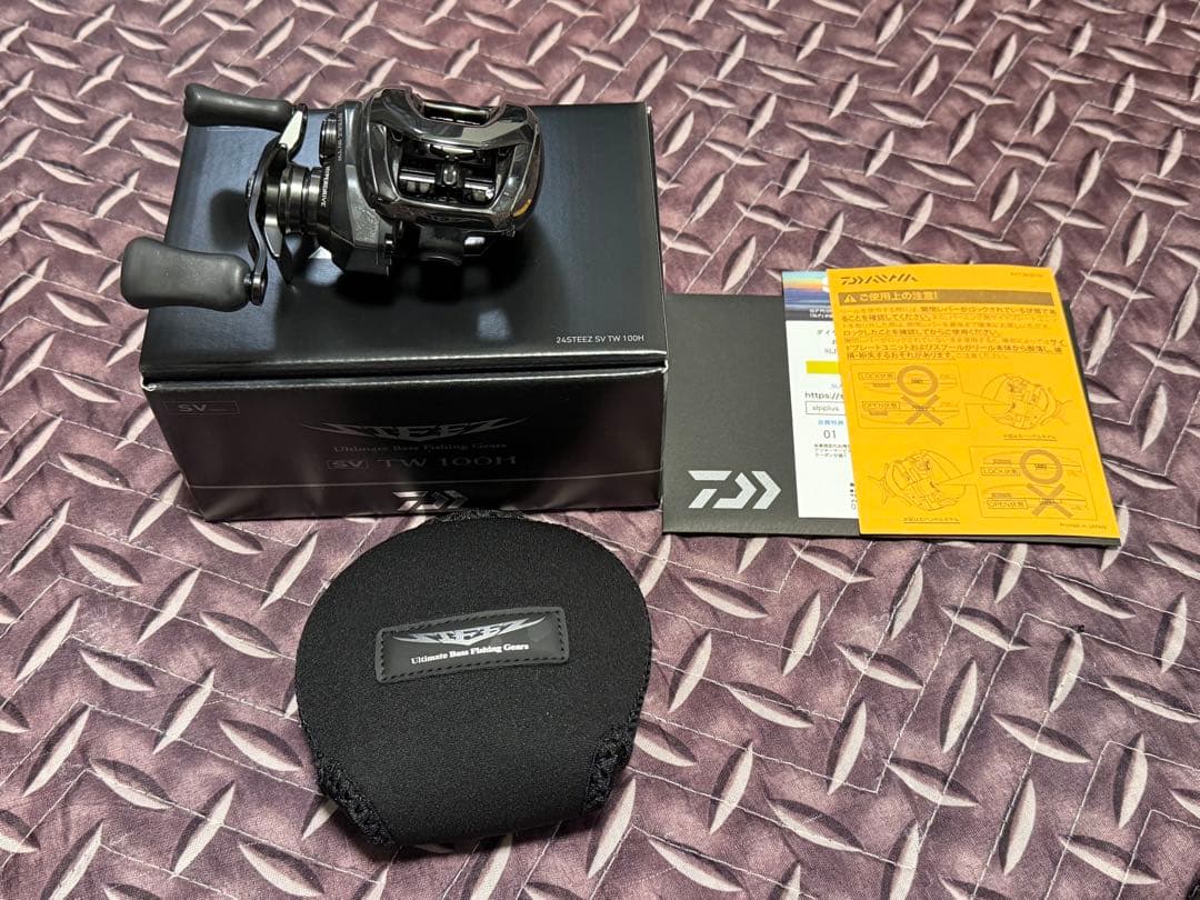桃　ダイワ 24スティーズ SV TW 100H STEEZ DAIWA