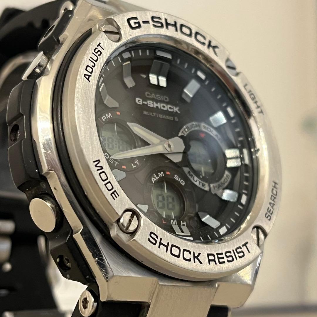 美品　G-SHOCK・G-STEEL・GST-W110-1AJF
