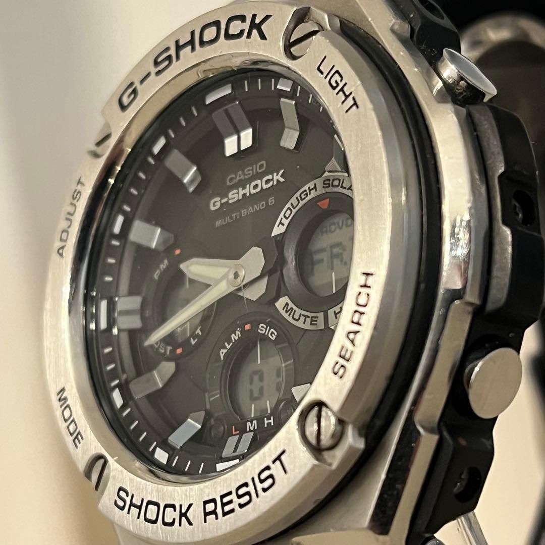 美品　G-SHOCK・G-STEEL・GST-W110-1AJF