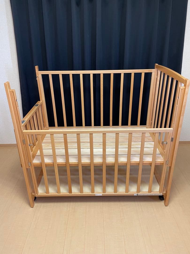 ヤマサキ ツーオープン ベビーベッド レギュラー