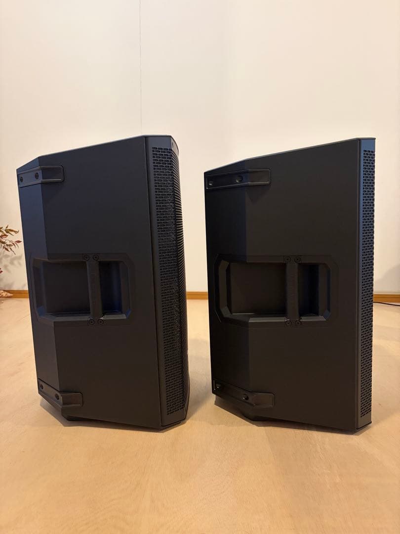 エナンEV ZLX-12Pパワードスピーカーペア、オヤイデ PA-02