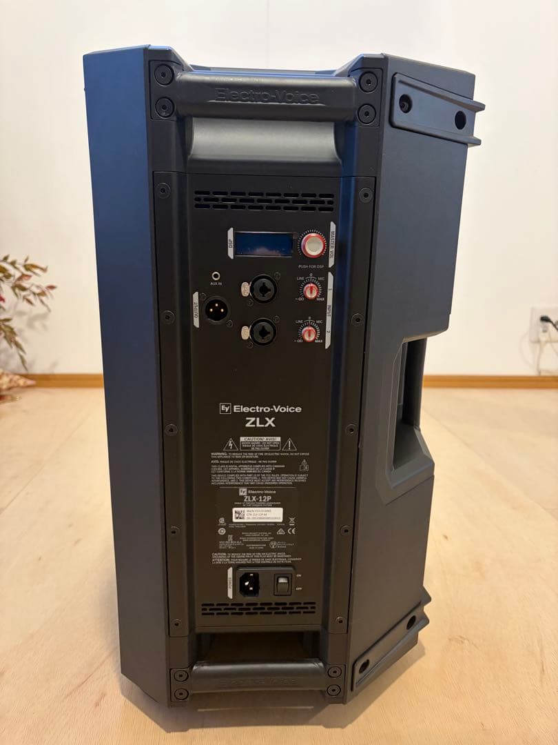 エナンEV ZLX-12Pパワードスピーカーペア、オヤイデ PA-02