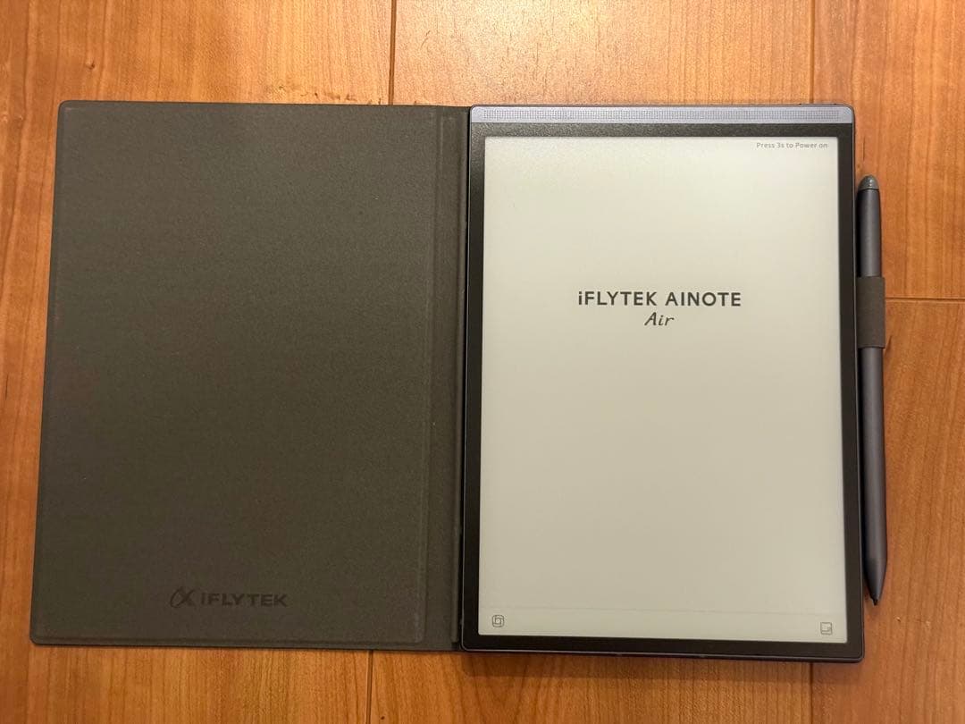 iFLYTEK AINOTE Air2 ブラック スタイラスペン付き+保護ケース