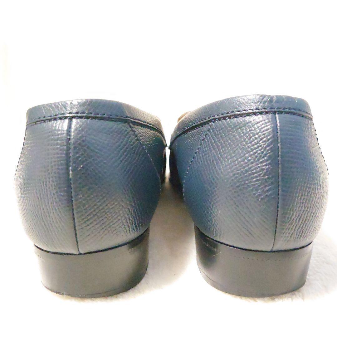 【美品】エルメス モカシン グレナン ローファー バイカラー シェーヌダンクル