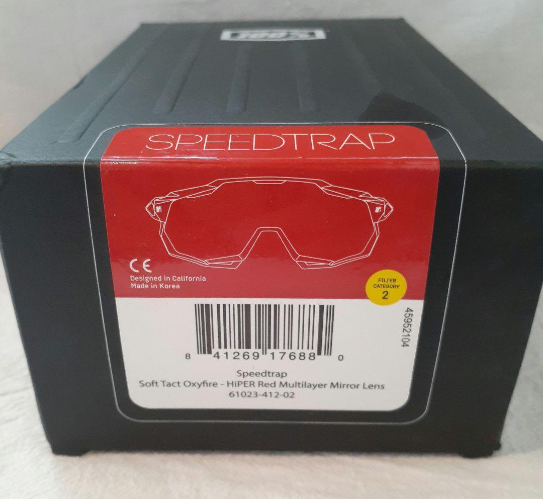 100% SPEEDTRAP Oxyfire ワンハンドレッド サングラス