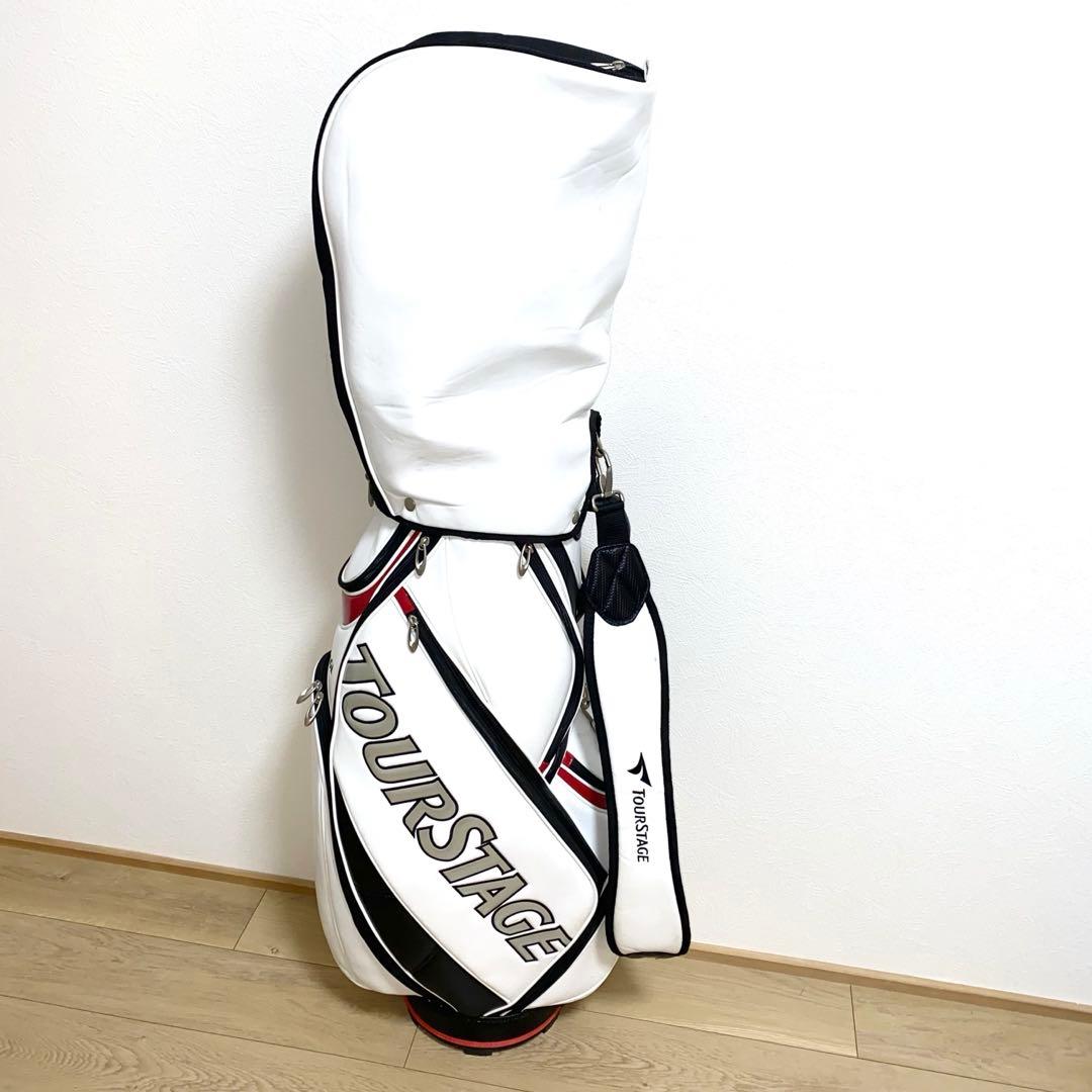 お得☆TOURSTAGEゴルフクラブ フルセット☆メンズ初心者キャディバッグ付S