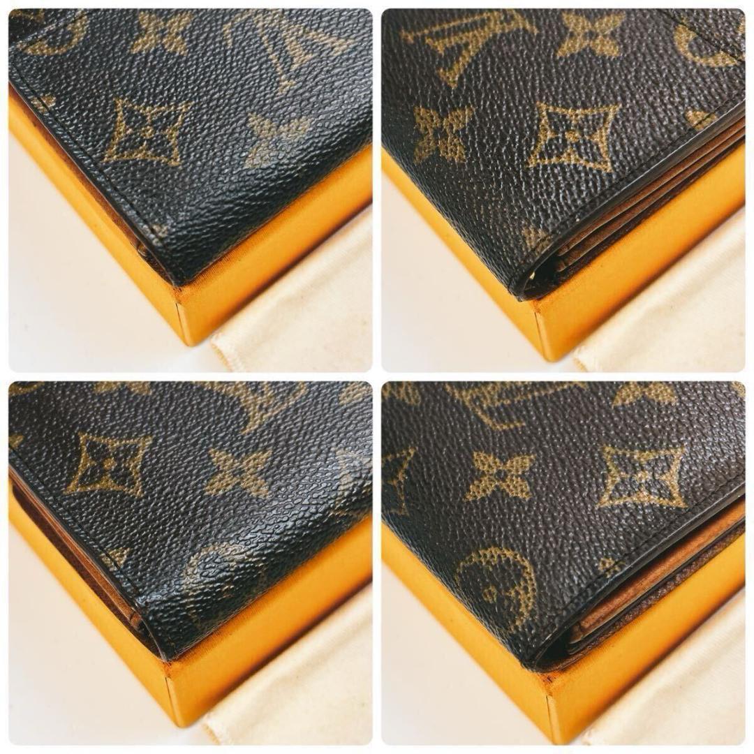 【極美品】 ルイヴィトン モノグラム ポシェット ポルトモネクレディ 長財布