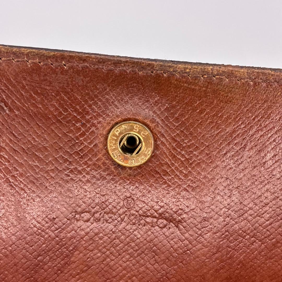 【極美品】 ルイヴィトン モノグラム ポシェット ポルトモネクレディ 長財布