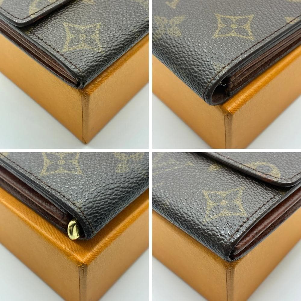 【極美品】 ルイヴィトン モノグラム ポシェット ポルトモネクレディ 長財布