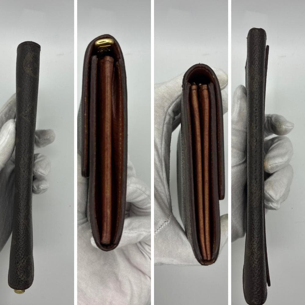 【極美品】 ルイヴィトン モノグラム ポシェット ポルトモネクレディ 長財布