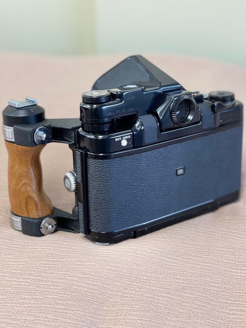 新同品！PENTAX 6x7 中判カメラ+TTL・木製グリップ