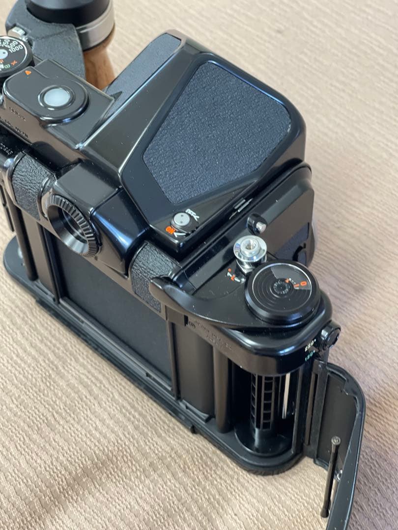 新同品！PENTAX 6x7 中判カメラ+TTL・木製グリップ